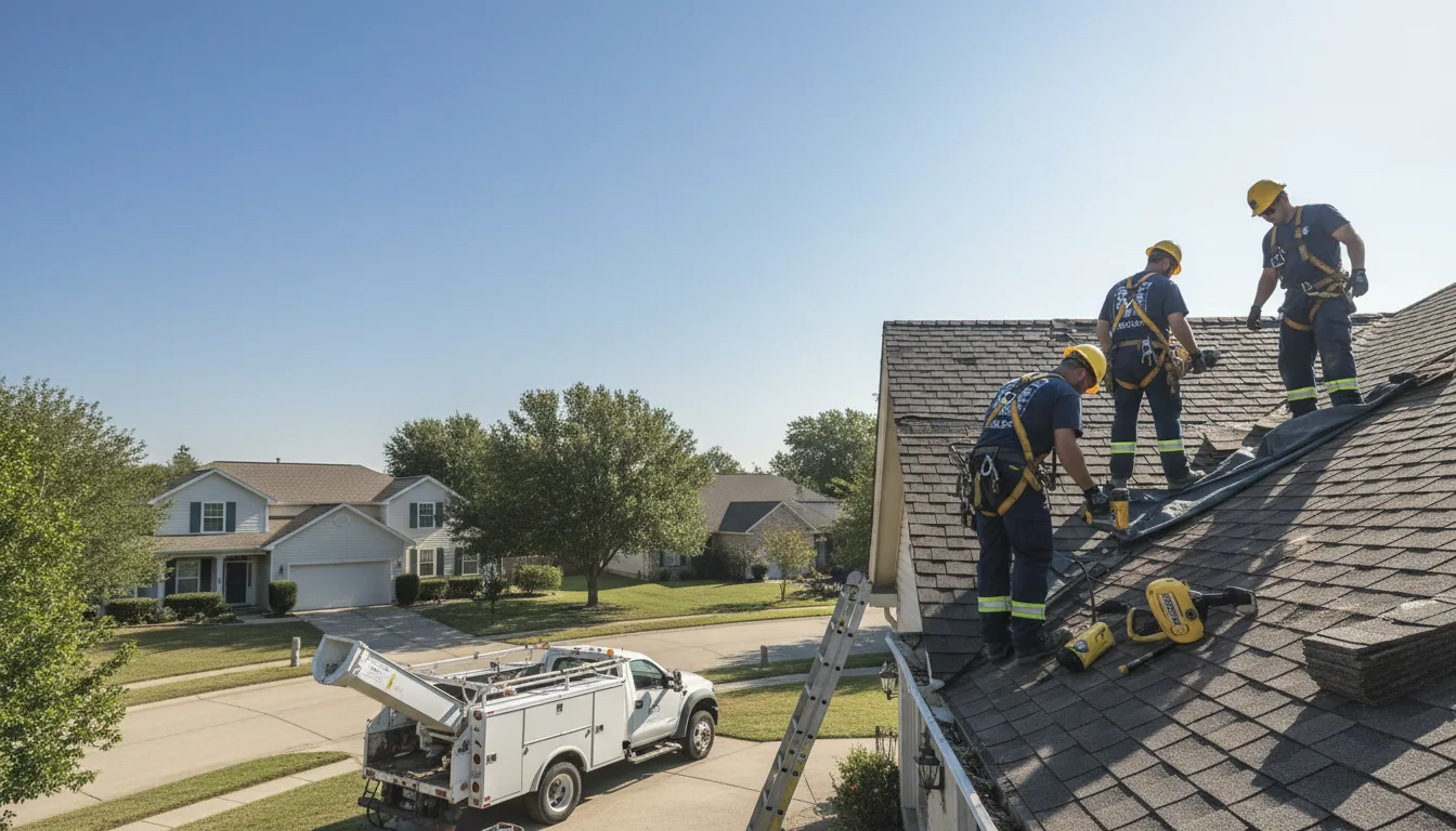 Emergency Roof Debris Removal in Lawrenceville, PA